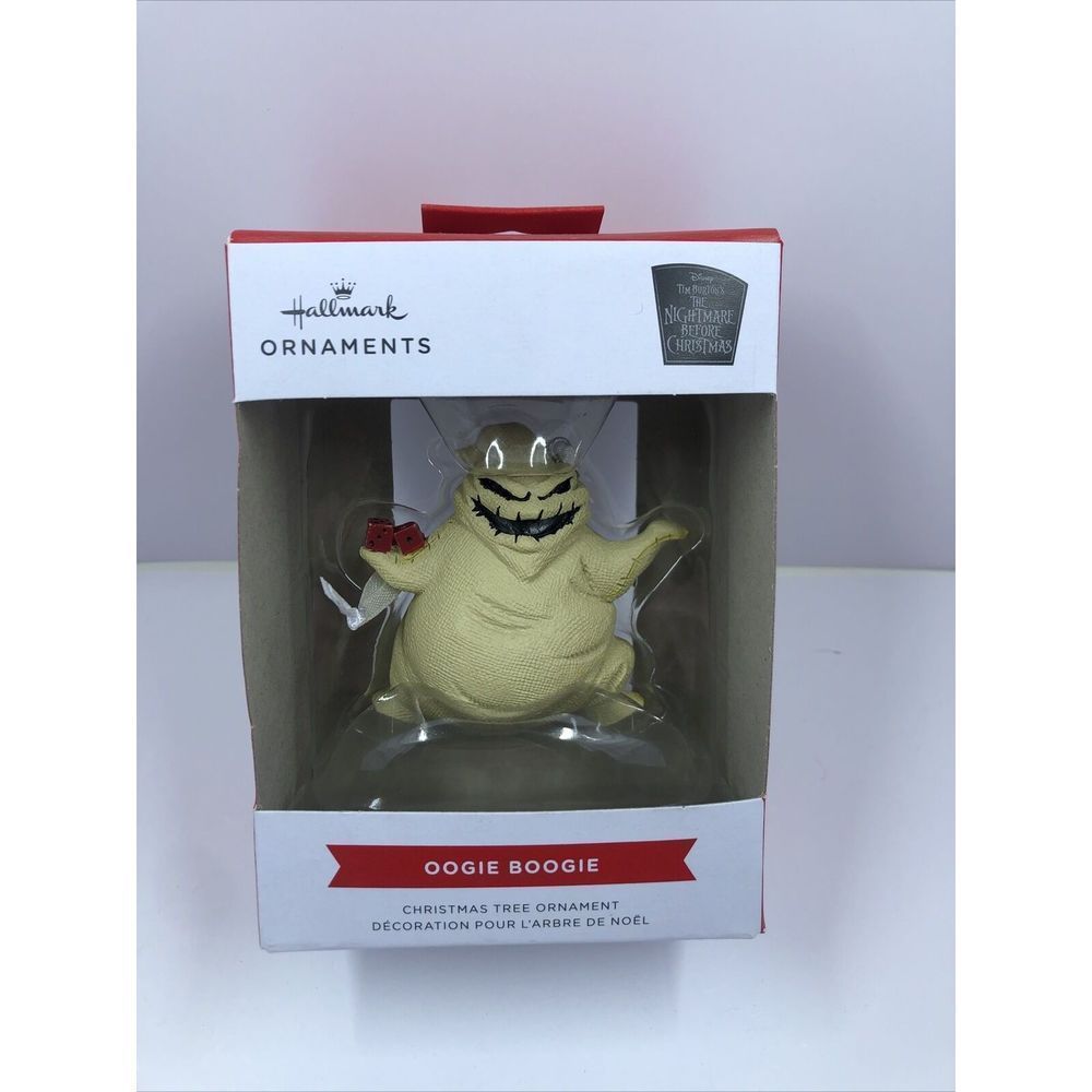 NIB Hallmark Nightmare Before Christmas Oogie Boogie Ornament 2021 Disney Gift!